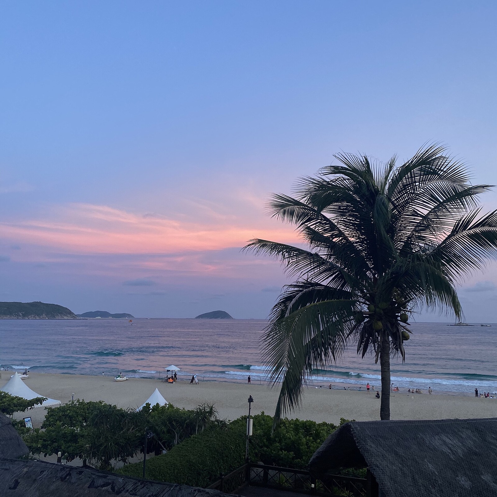 海南海岸落日